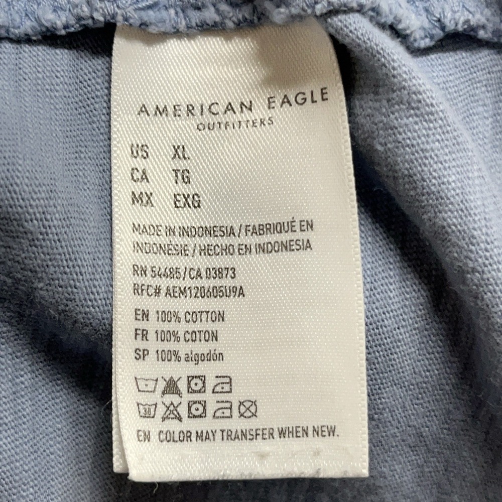 American Eagle Mens T-Shirt LOT OF 2 Standard Fit Short Sleeve XL Soft Logo - Picture 7 of 16